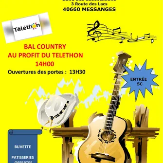 Bal Country au profit du Téléthon