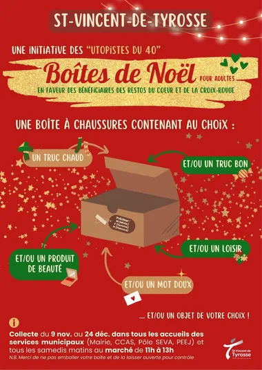 Opération “Boites de Noël pour adultes”