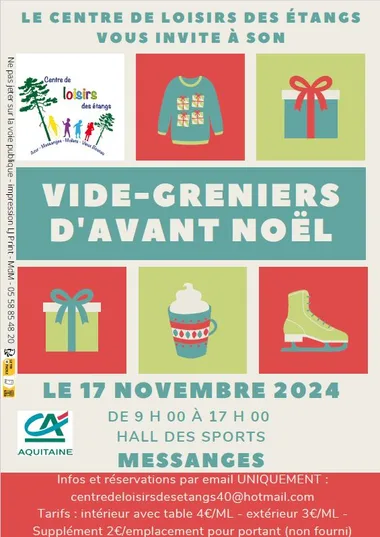 Vide-Greniers d’avant Noël