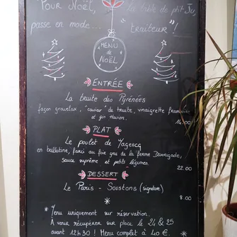 Pour Noël, la table de p’tit Ju, passe en mode traîteur !