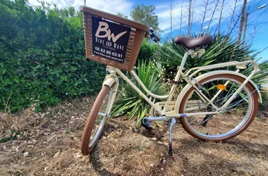 Bike and wave