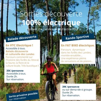 Sortie découverte 100 % vélo électrique