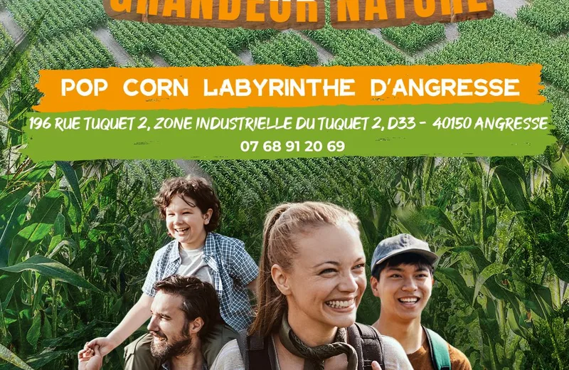 Pop Corn Labyrinthe Angresse