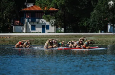 Ychat Club Landais – Paddle – Bien être – Yoga Paddle – Kayak