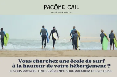 Pacôme Cail école de surf