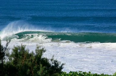 Spot de surf des Océanides