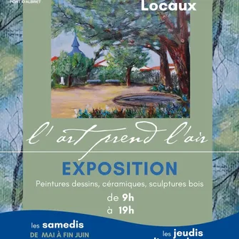 Exposition de peintures “Quand l’art prend l’air”