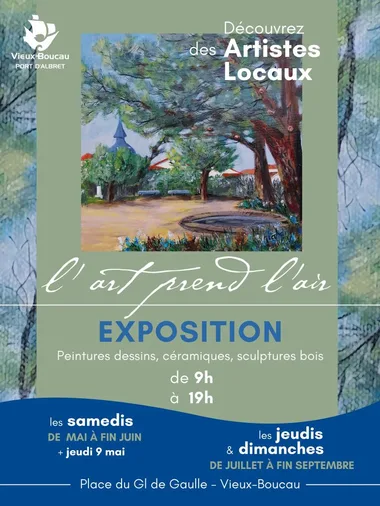 Exposition de peintures “Quand l’art prend l’air”