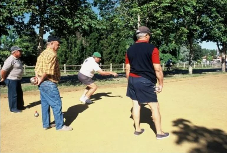 Terrain de pétanque