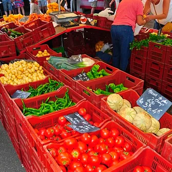 Marché traditionnel et alimentaire