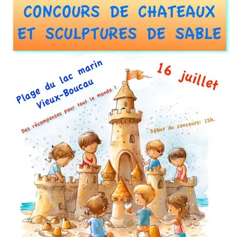 Concours de Châteaux et Sculptures de Sable