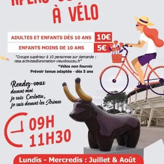 Apéro gourmand à vélo