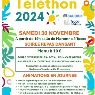 Téléthon Tosse / Saubion