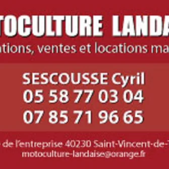 Motoculture Landaise – Cyril Sescousse