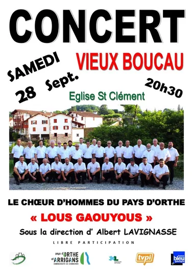 Concert à l’église / Choeur d’hommes Lous Gaouyous