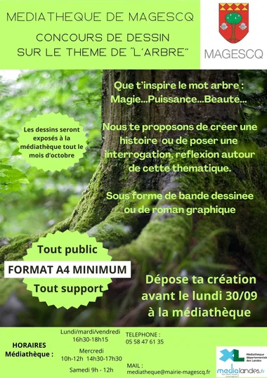 Concours de dessin sur le thème de “L’arbre”