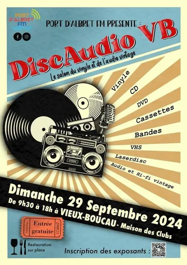 Salon du disque et Audio vintage /Port d’Albret FM