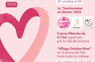 Soustons mobilisée pour Octobre Rose