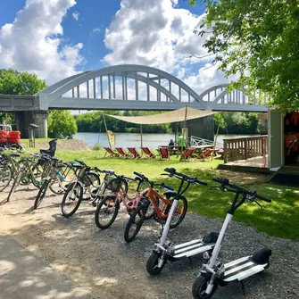 Base nautique La Marquèze – Location de vélos