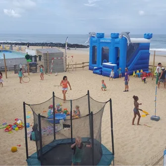 Club de plage des Dauphins Capbreton