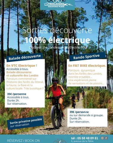 Freelandes / Sortie Découverte 100% Electrique