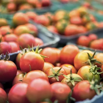 Le petit marché alimentaire