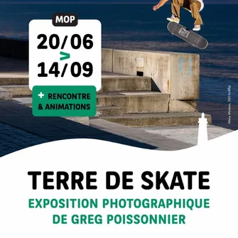 Exposition photographique “Terre de skate” par Greg Poissonnier