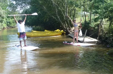 Base nautique : Paddle et canoë