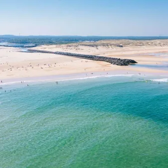 Spot de surf des Sablères