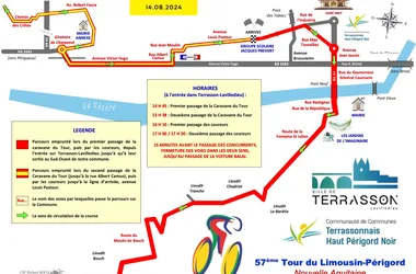 Tour du Limousin 2024 – Etape Terrasson-Lavilledieu