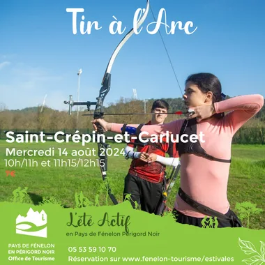 ÉTÉ ACTIF : Tir à l’arc à Saint-Crépin-Carlucet