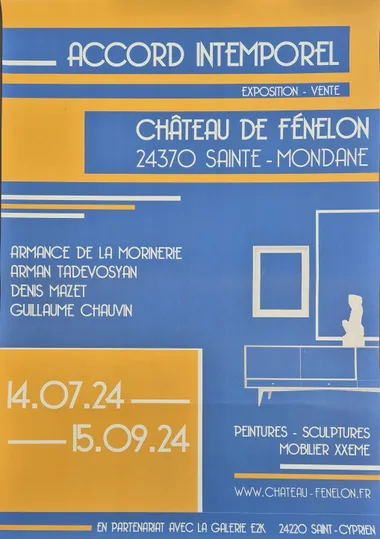 Exposition – Vente Accord Intemporel au Château de Fénélon