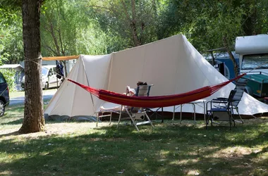Camping la Pelonie_emplacement 1