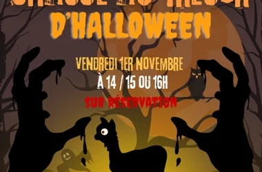 Chasse au trésor d’Halloween à La Fermette du Pérougord