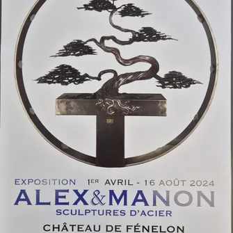 Exposition Alex & Manon au Château de Fénélon