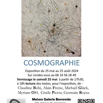 Exposition “Cosmographie” de Paola Di Prima