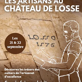 Journées du patrimoine – Les artisans au château de Losse