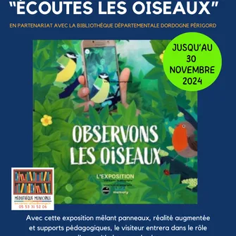 Exposition “Écoutes les Oiseaux”