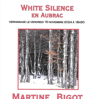 Expositions : White Silence en Aubrac par Martine BIGOT