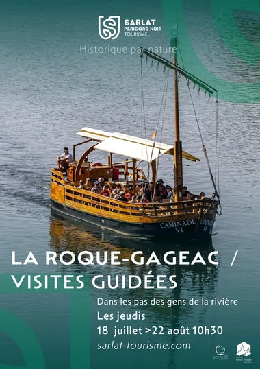 Visite de La Roque-Gageac “Dans les pas des gens de la rivière”