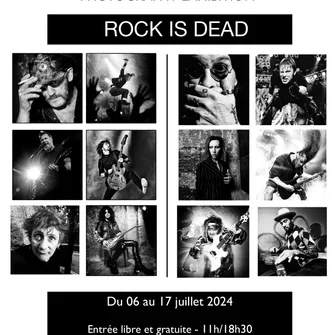 Exposition photo “Rock is dead” par Carole Epinette