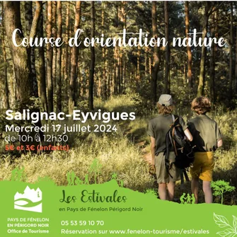 LES ESTIVALES : Course d’orientation nature à Salignac