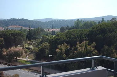 Blick von der Locatin-Terrasse