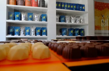 Pralibel Schokoladenladen Le Lavandou Teestube