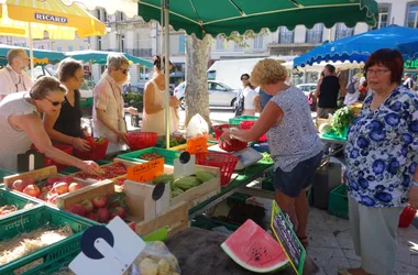 El mercado de agricultores - Avenue Gambetta Hyères
