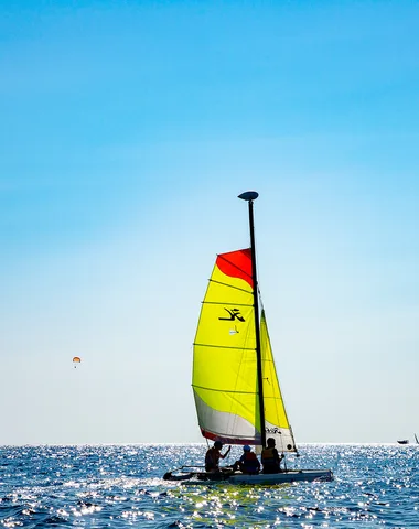 Baptême de catamaran avec skipper