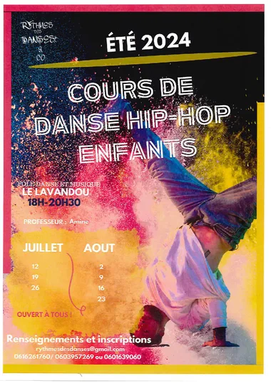 Cours de Hip-Hop enfants – “Rythme des Danses”