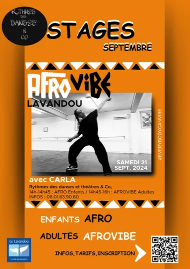 Stages Afro & Afrovibe – “Rythme des Danses”