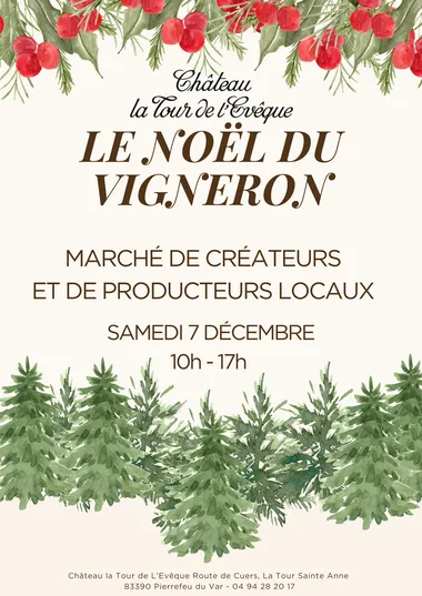 Marché de Noël au Château La Tour de L’Evêque