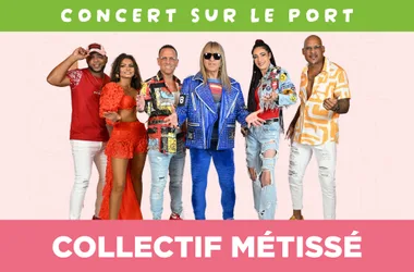 Feu d’artifice du 14 juillet et concert du groupe “Collectif Métissé”